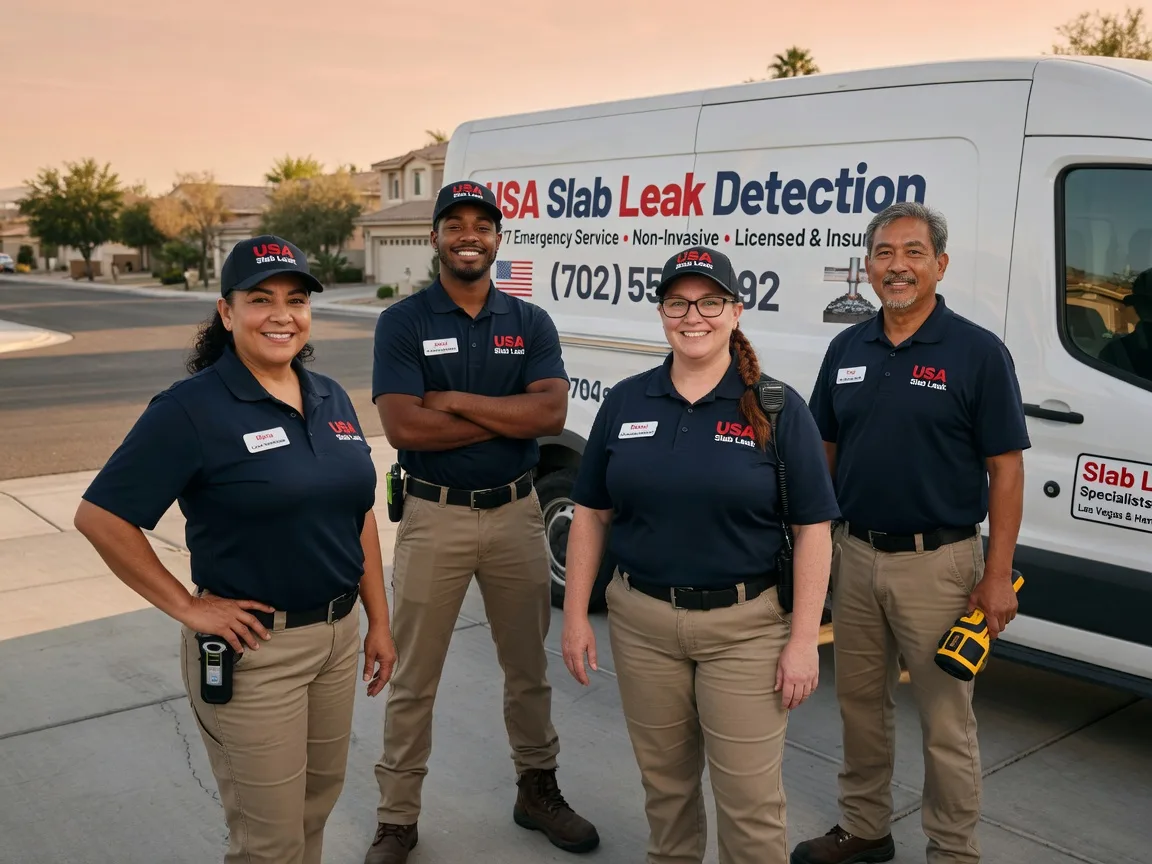 Slab Leak Repair company in Mentcle, PA